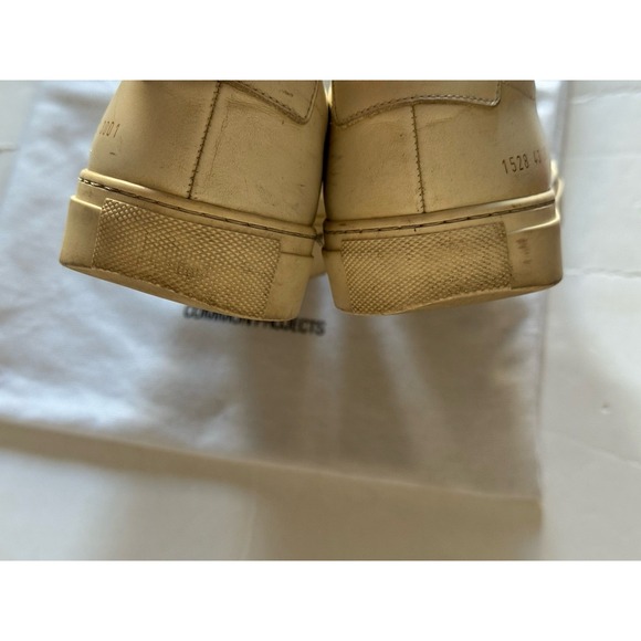 Common Projects Achilles Men's 43 Tofu Leather Sneakers - Picture 8 of 9